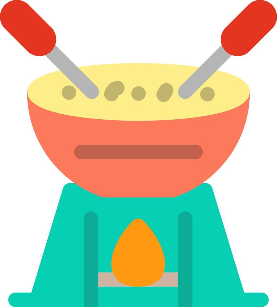 Fondue Vector Icon Design