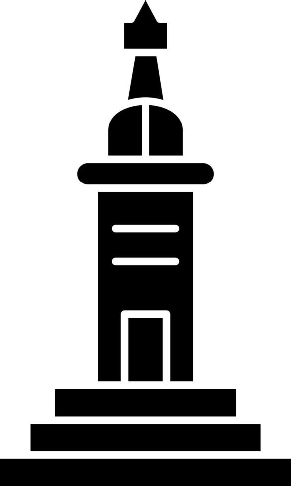 diseño de icono de vector de faro de alejandría