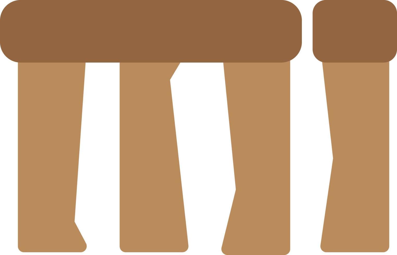 Stonehenge Vector Icon Design