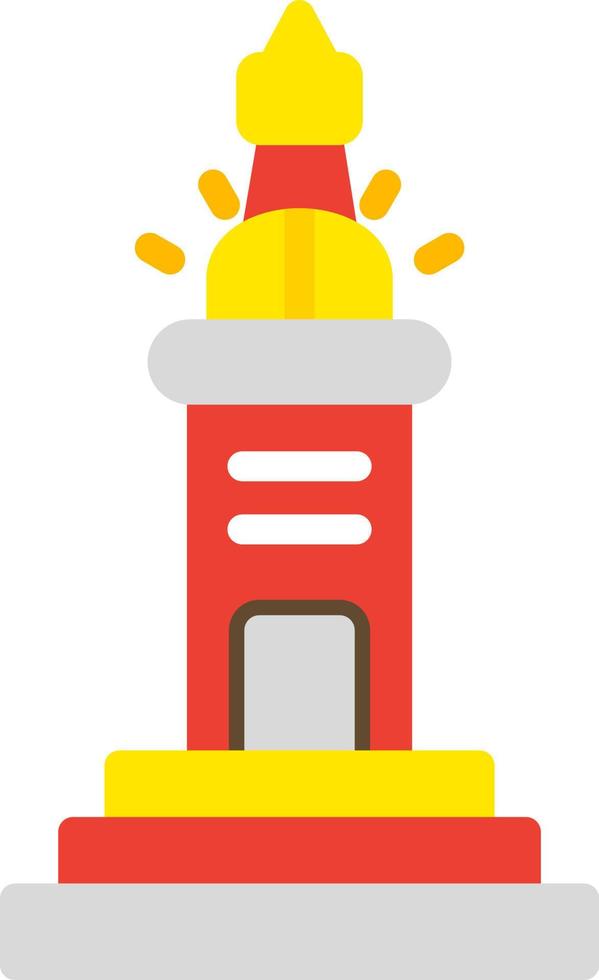 Lighthouse Of Alexandria Vector Icon Design