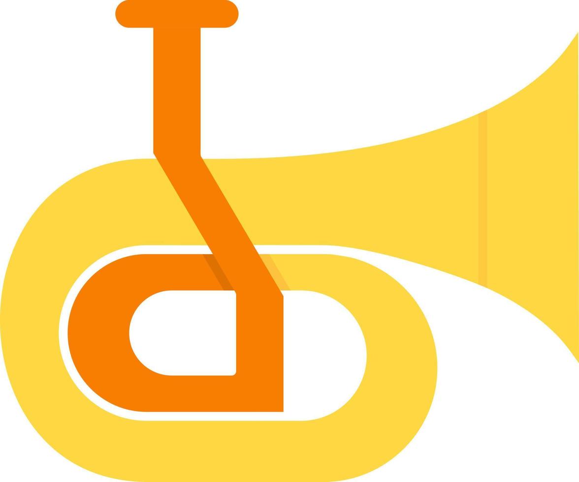 diseño de icono de vector de tuba