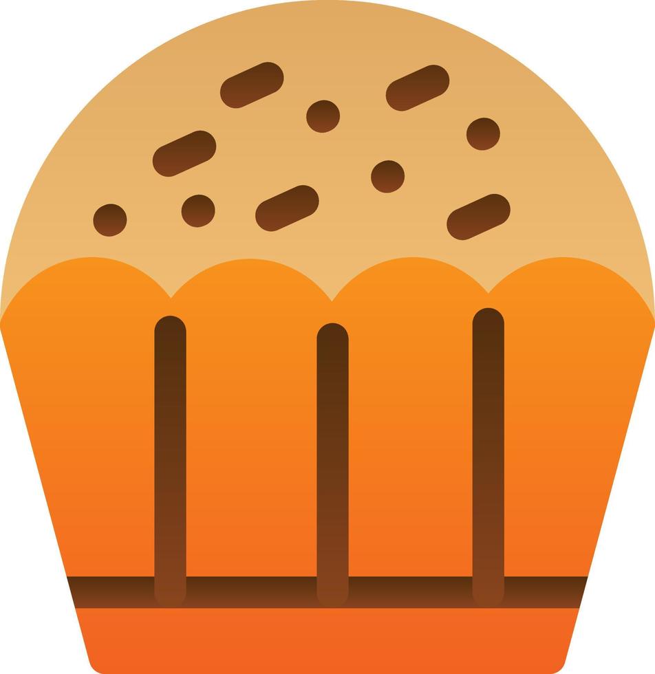 Cupcake Vector Icon Design