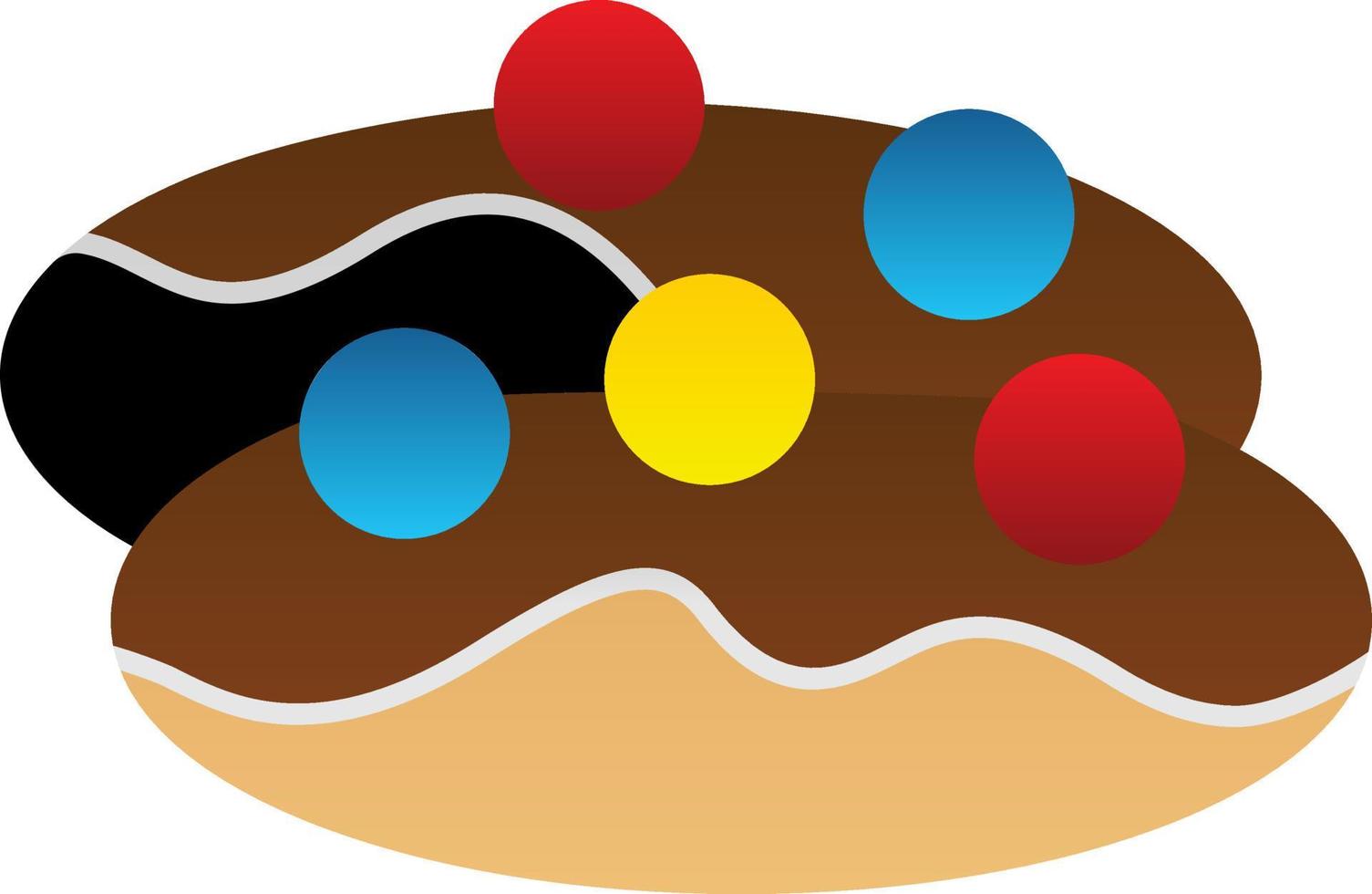 Eclair Vector Icon Design
