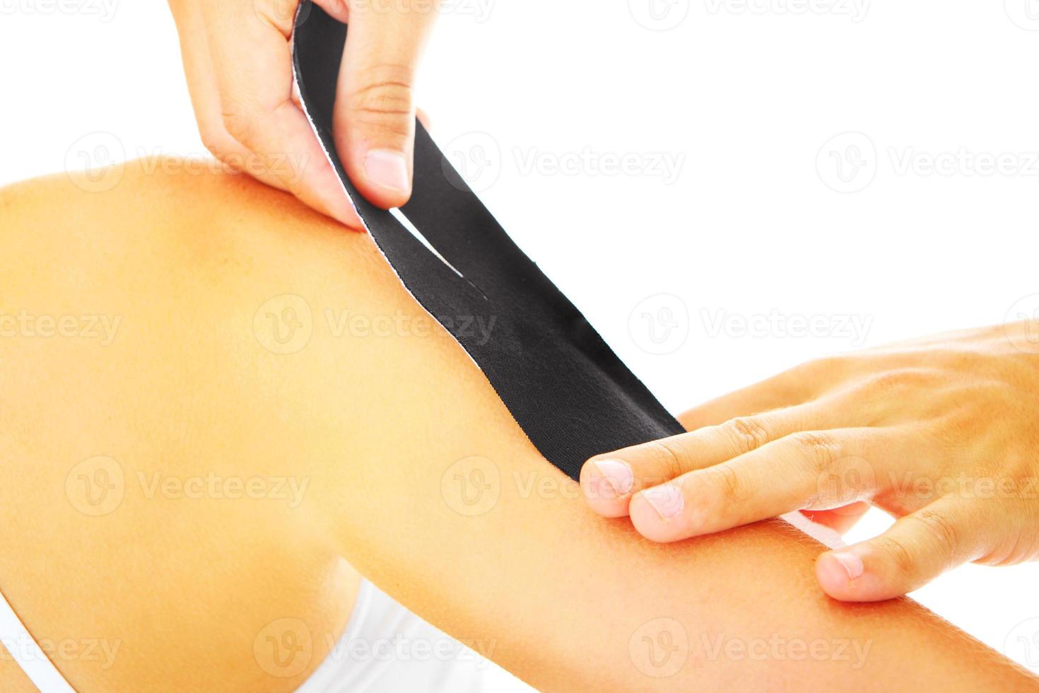 KT tape therapy photo