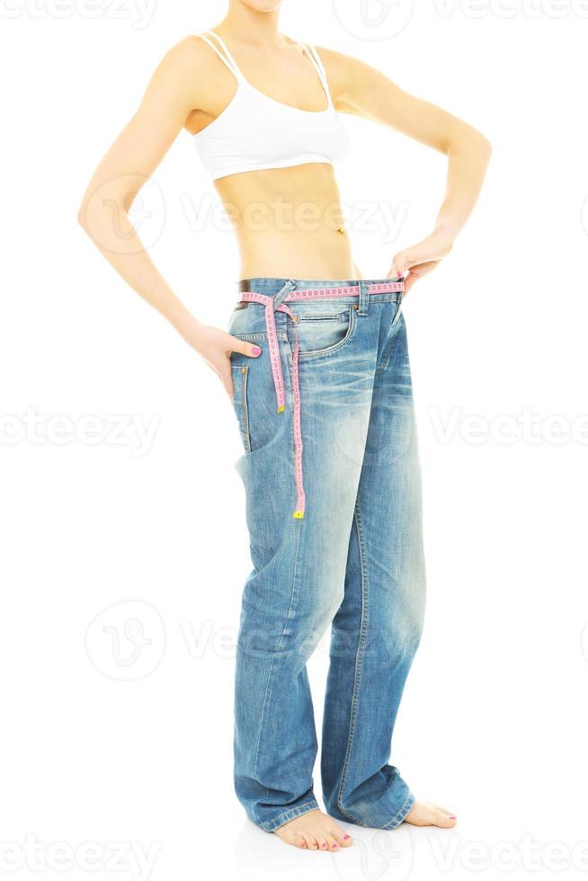 Weigh loss and wellness concept photo