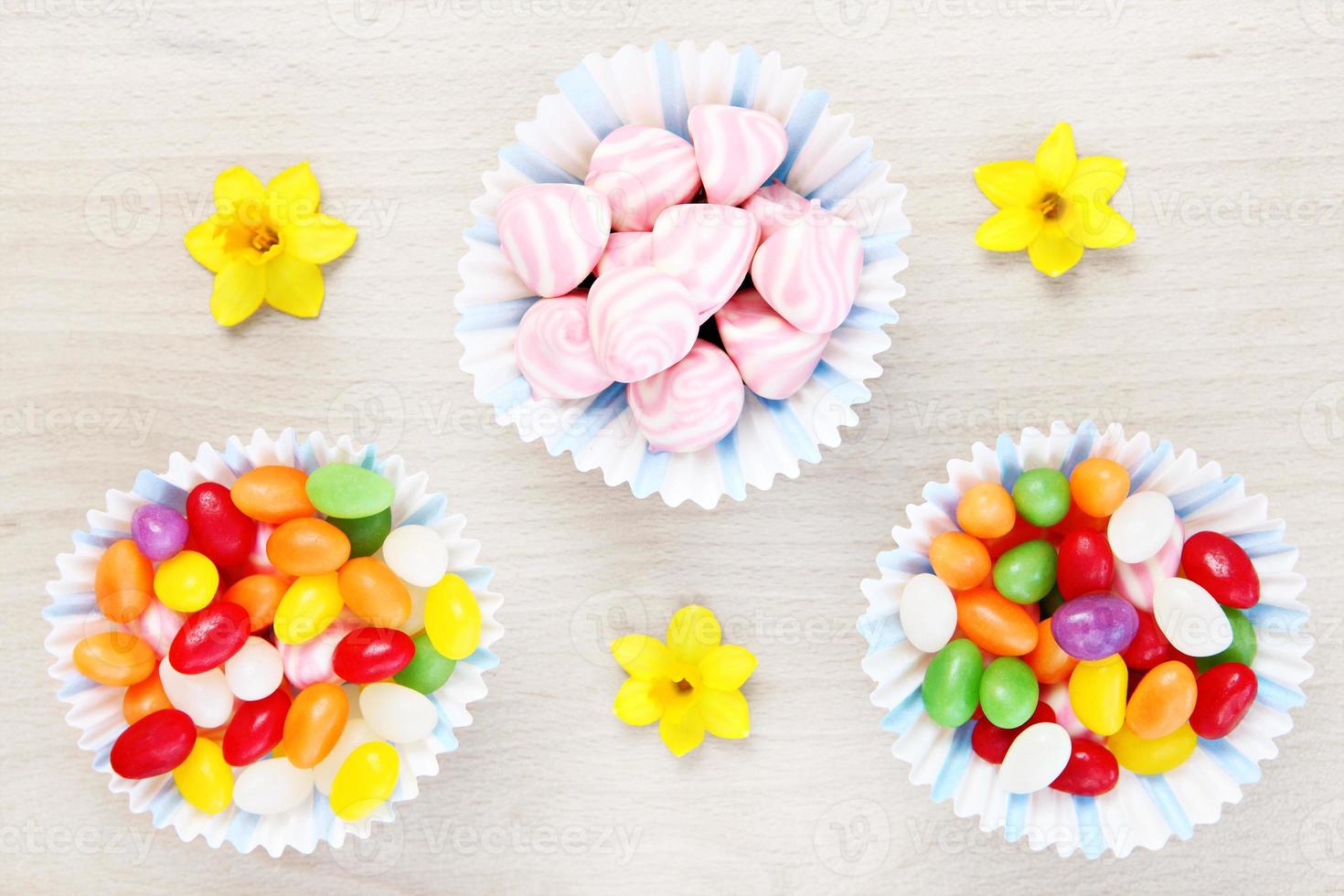 Spring sweets and candies photo
