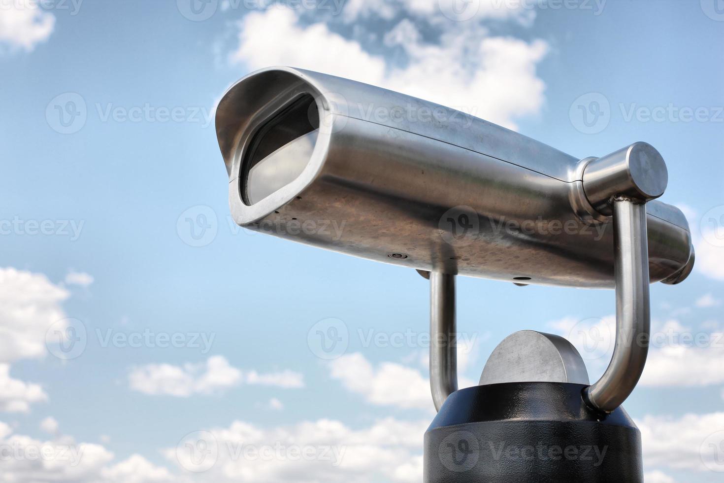 Public viewing binoculars photo