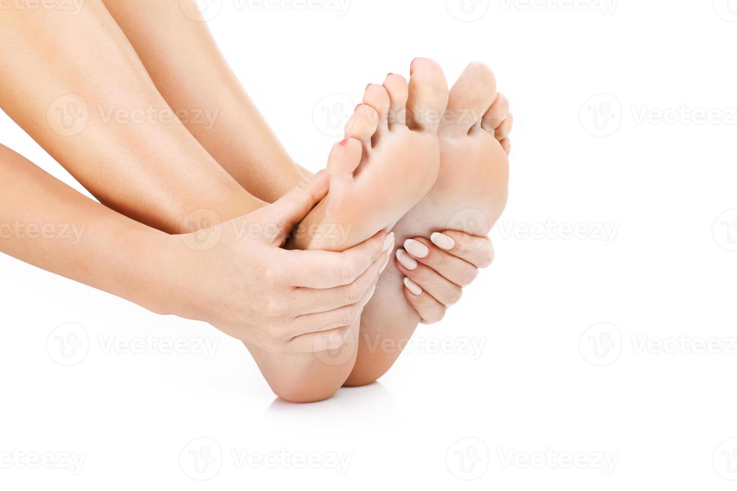 Foot pain concept photo