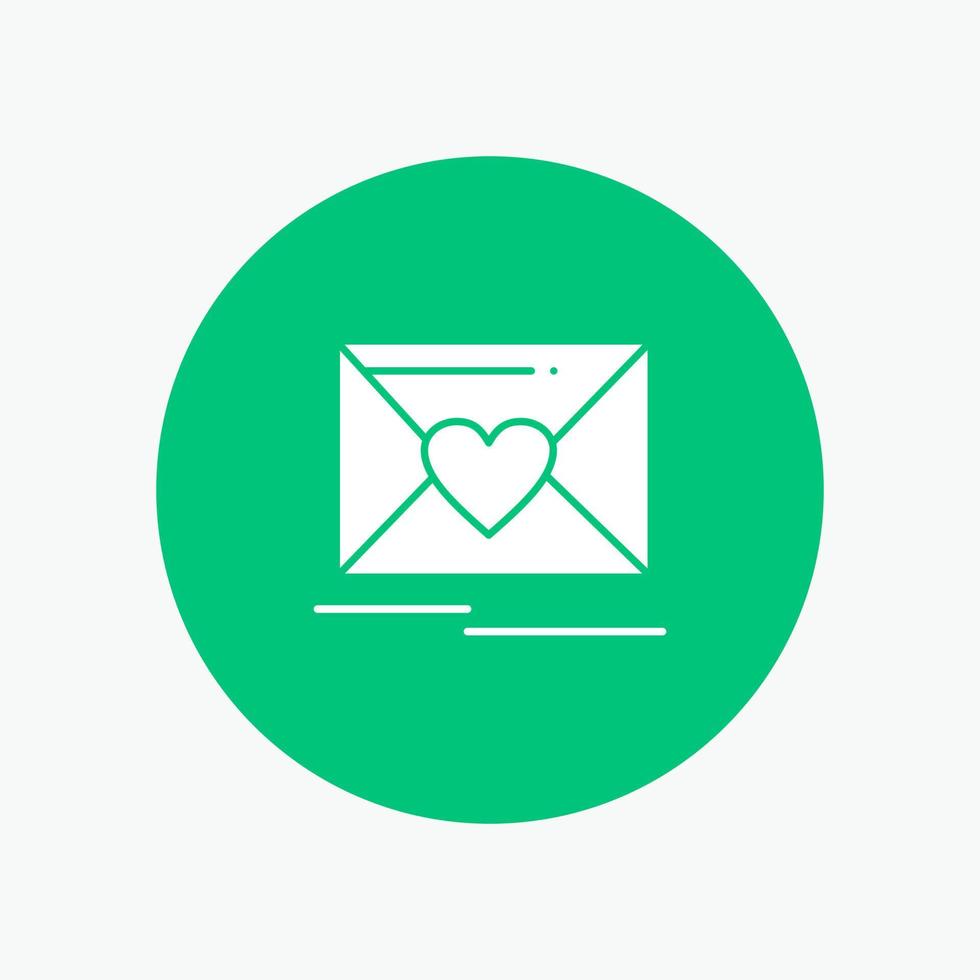 Mail Love Heart Wedding vector