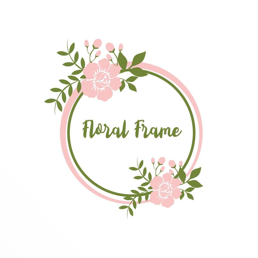 vintage vector, floral swirls and flowers  frame. Decorative design element, Design element for logo, poster, card, banner, emblem, t shirt. Vector illustration