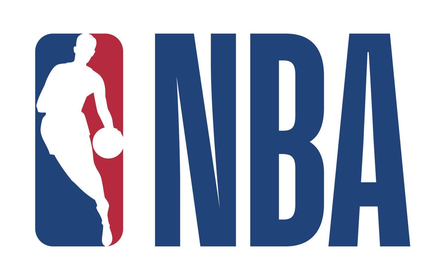 logotipo de la nba sobre fondo transparente vector