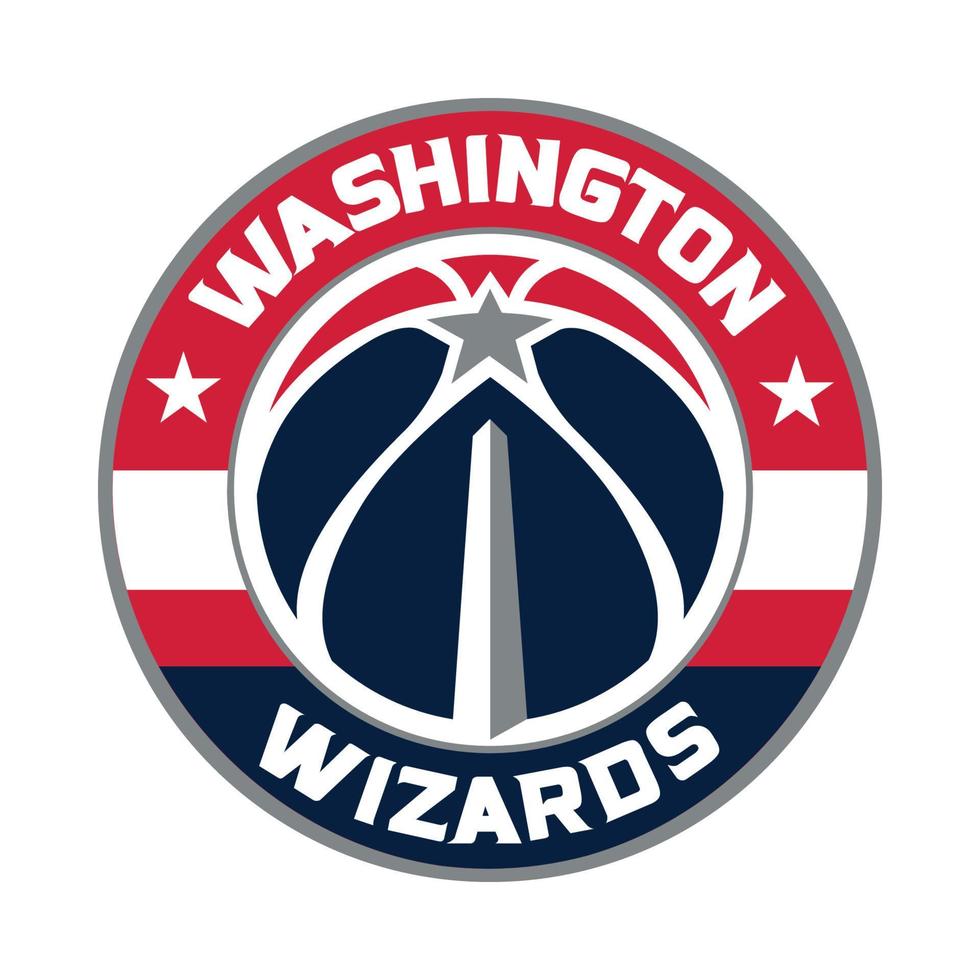 Washington Wizards logo on transparent background vector