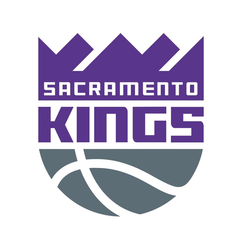 logotipo de sacramento kings sobre fondo transparente vector