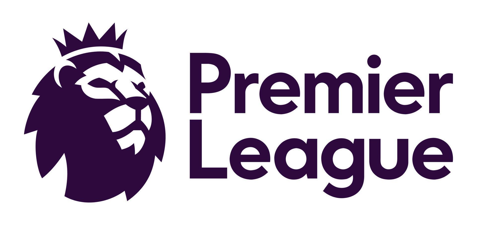 logo de la liga premier de inglaterra sobre fondo transparente vector