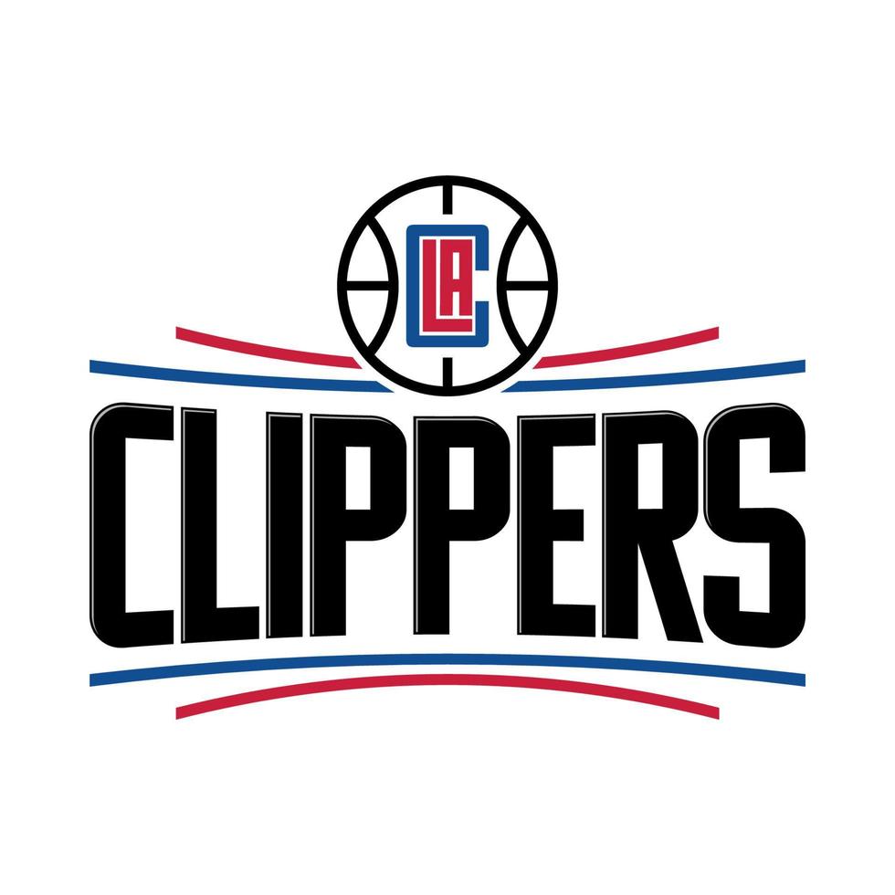 Los Angeles Clippers logo on transparent background vector