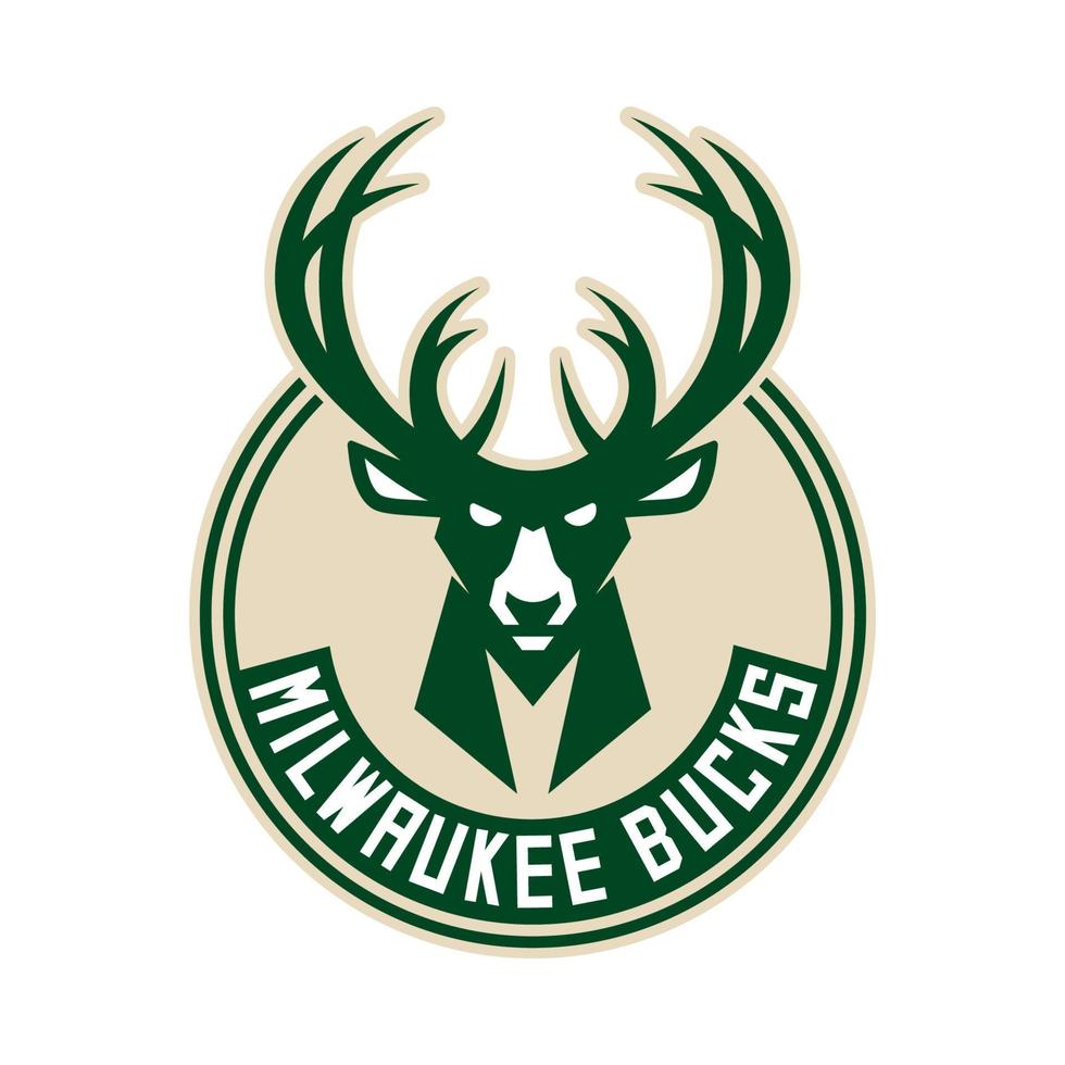 Milwaukee Bucks logo on transparent background vector