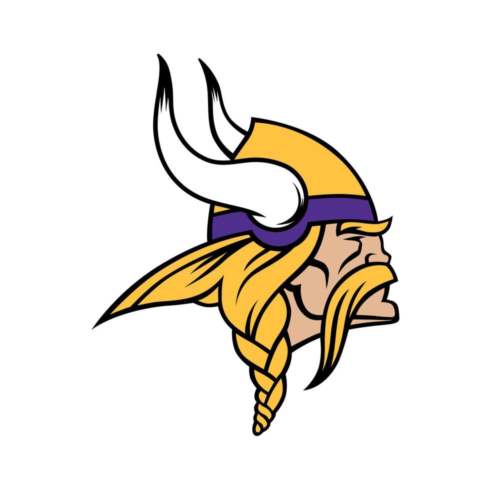 Minnesota Vikings logo on transparent background vector