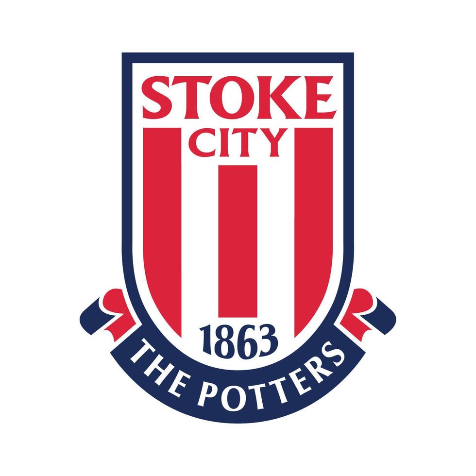 logo de la ciudad de stoke sobre fondo transparente vector