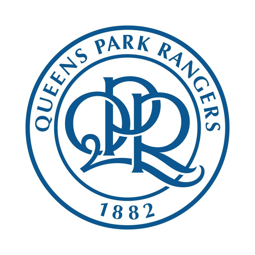 Queens Park Rangers logo on transparent background vector