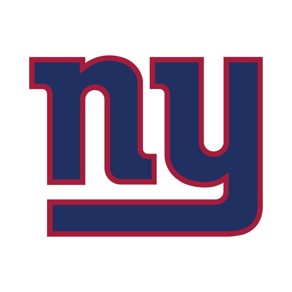 New York Giants logo on transparent background vector