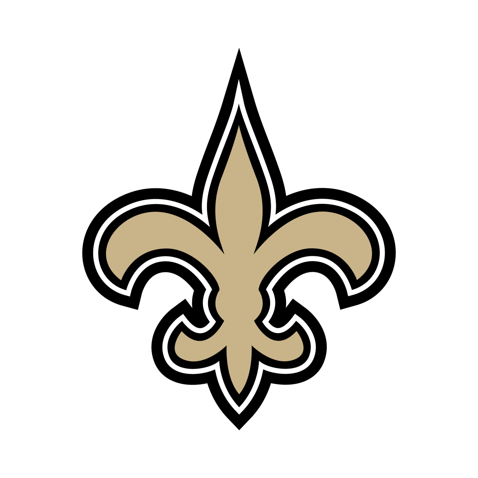 New Orleans Saints logo on transparent background 15863742 Vector