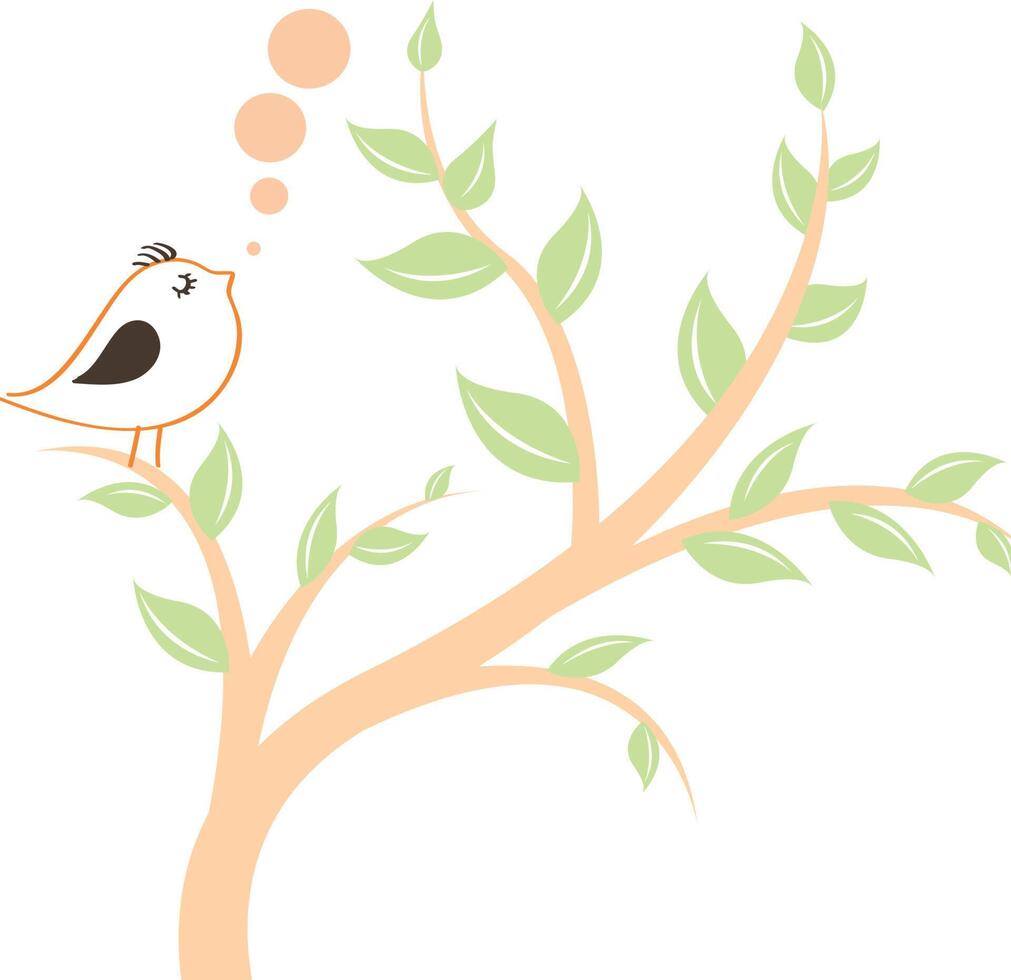 floral flower blossom tree seasons branches vector