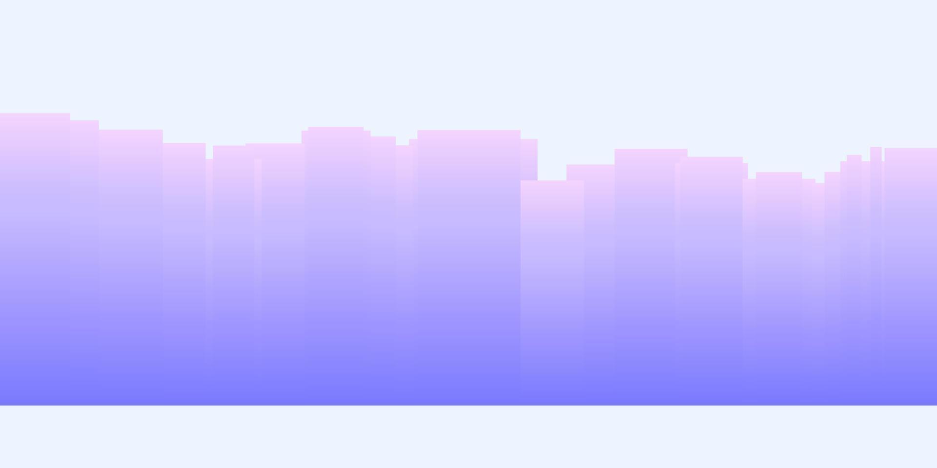 Silhouettes of the City. vector