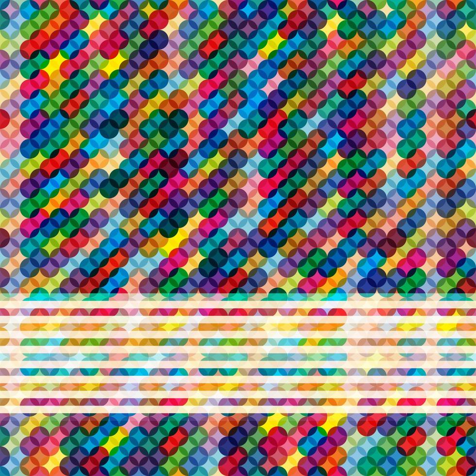 fondo brillante abstracto multicolor con círculos. elementos para el diseño. eps10. vector