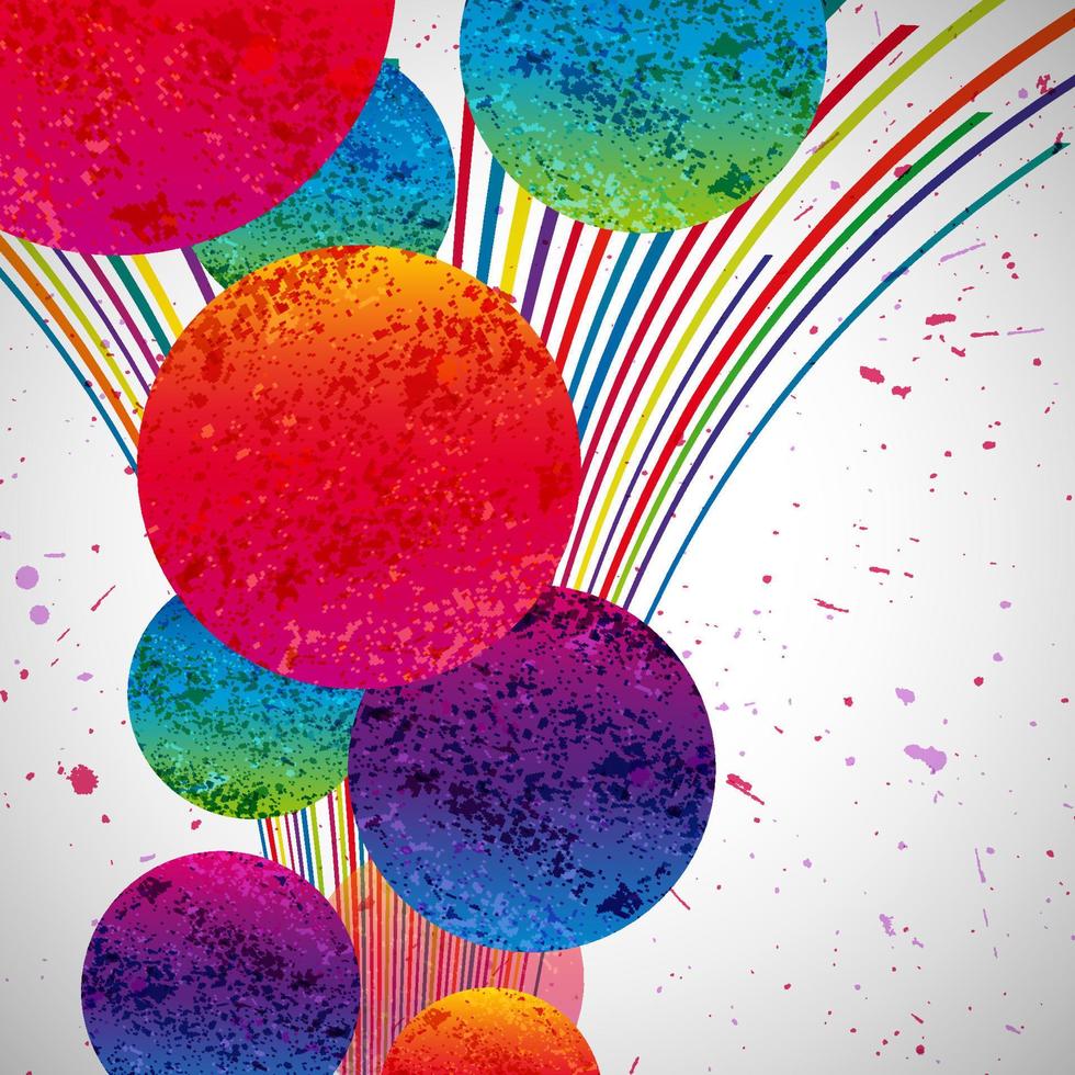 fondo brillante abstracto multicolor. elementos para el diseño. eps10. vector