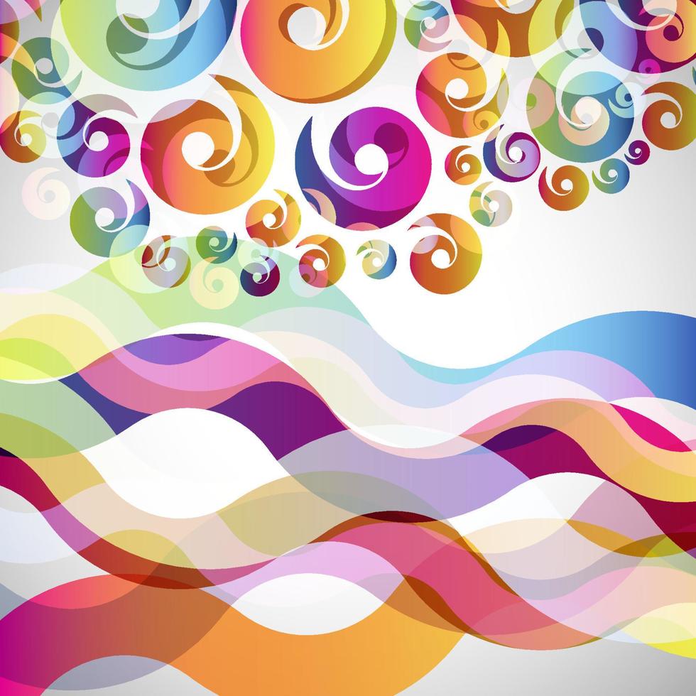 abstract  background with design elements. vector