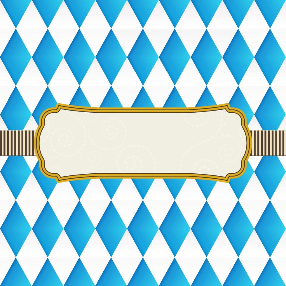 Oktoberfest design background vector