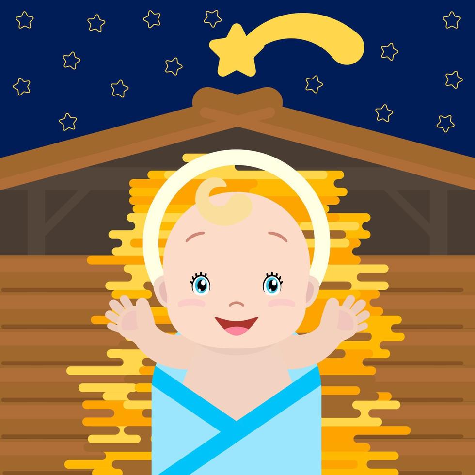 Baby Jesus. Vector. vector