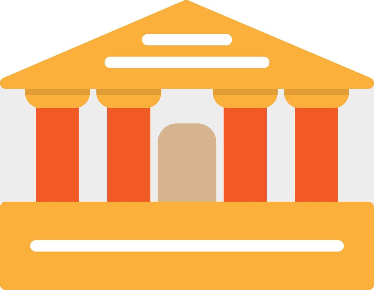 Parthenon Vector Icon Design