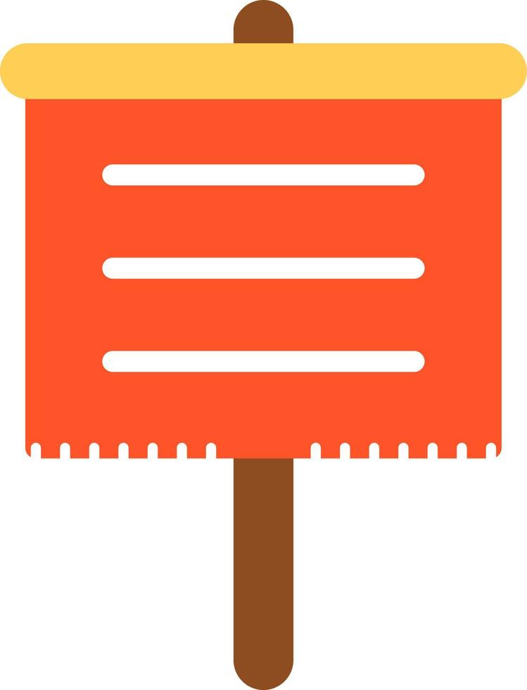 Vexillum Vector Icon Design