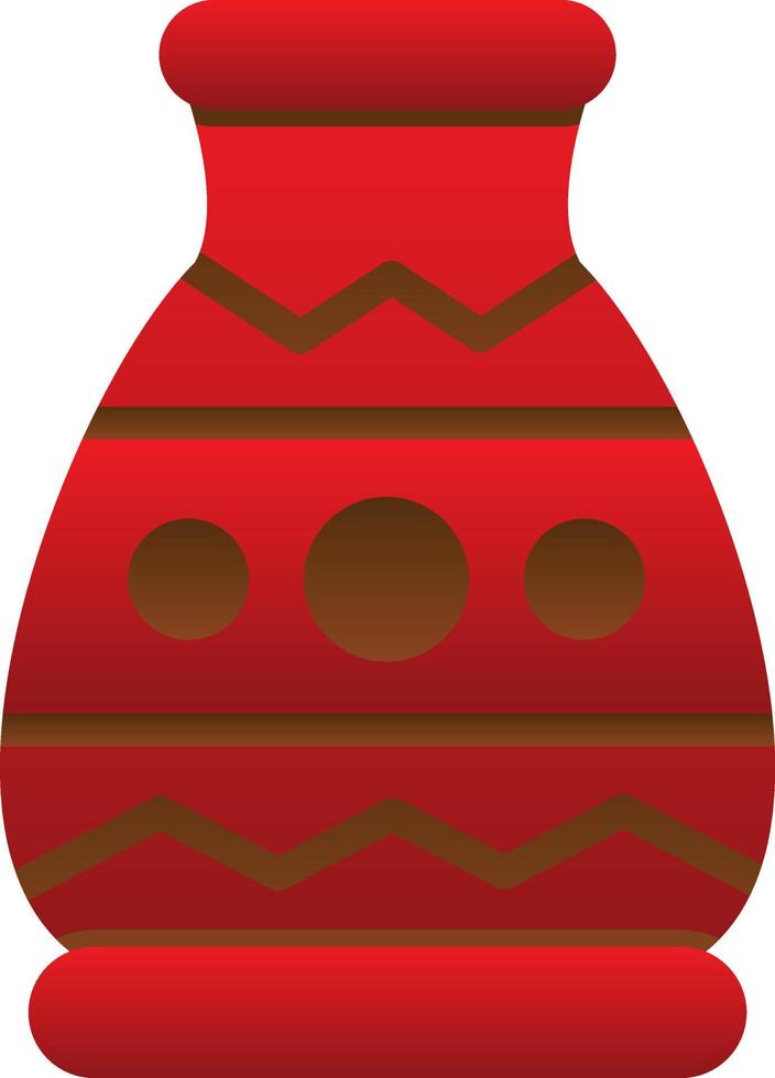 Amphora Vector Icon Design