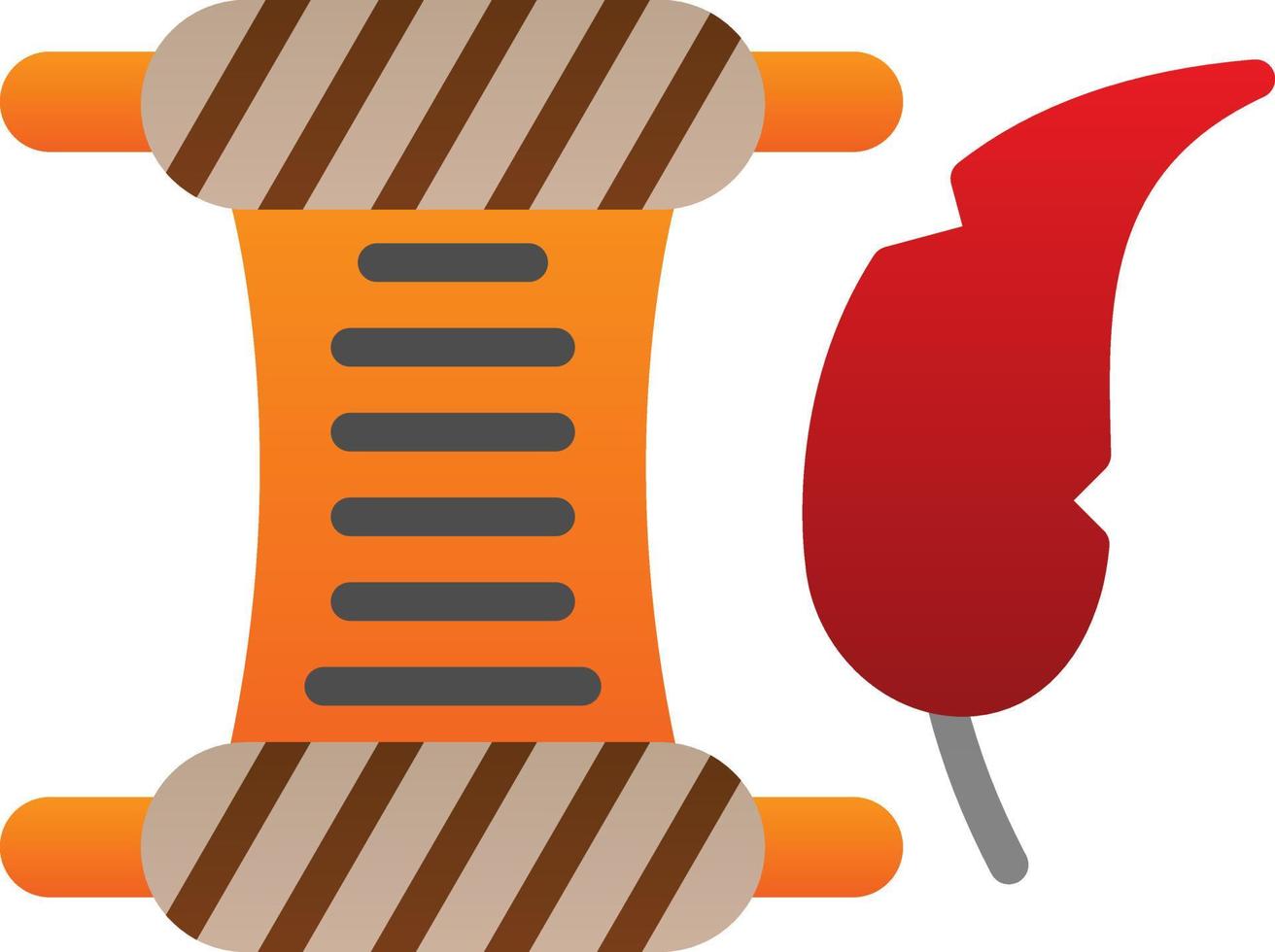 Papyrus Vector Icon Design