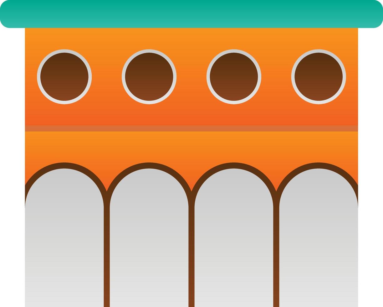 Aqueduct Vector Icon Design