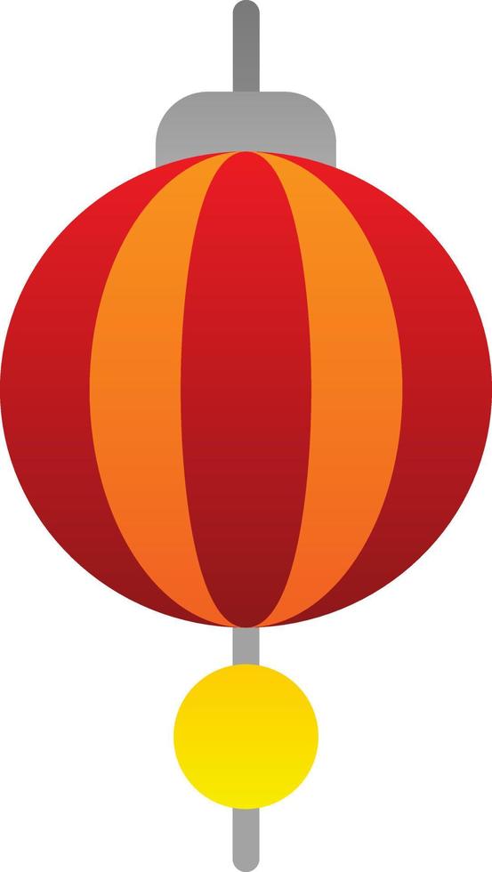 Sky Lantern Vector Icon Design