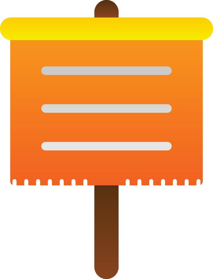 Vexillum Vector Icon Design