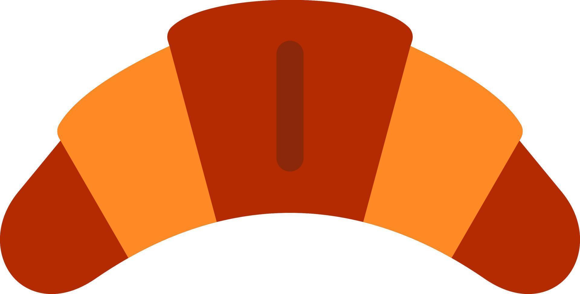 Croissant Vector Icon Design