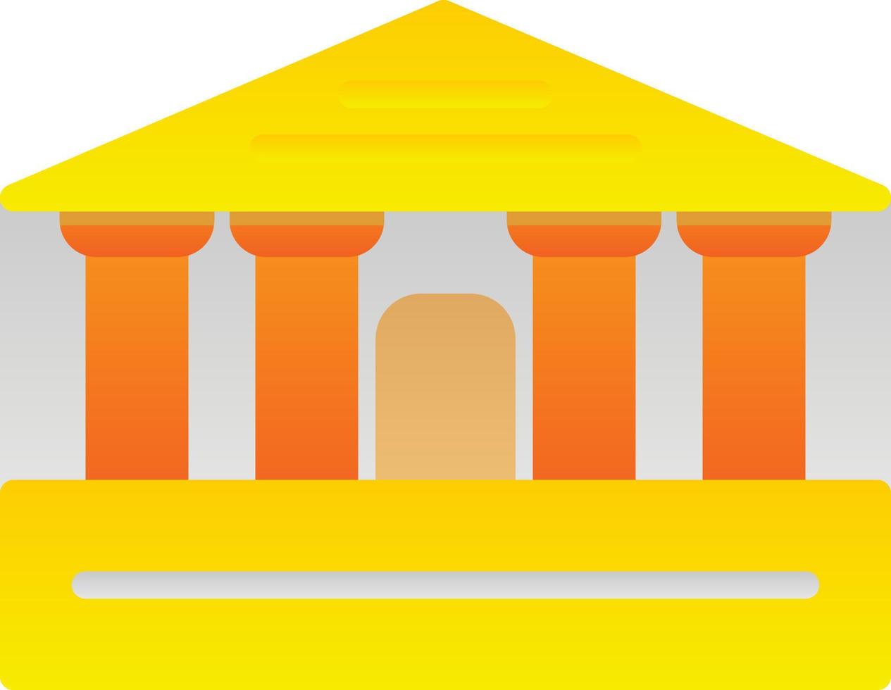 Parthenon Vector Icon Design