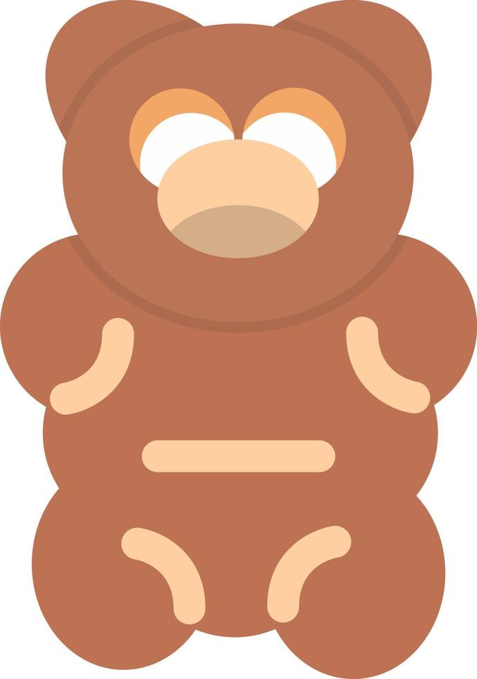 Gummy Bear Vector Icon Design