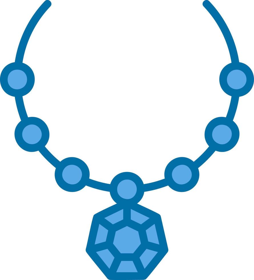 Necklace Vector Icon Design