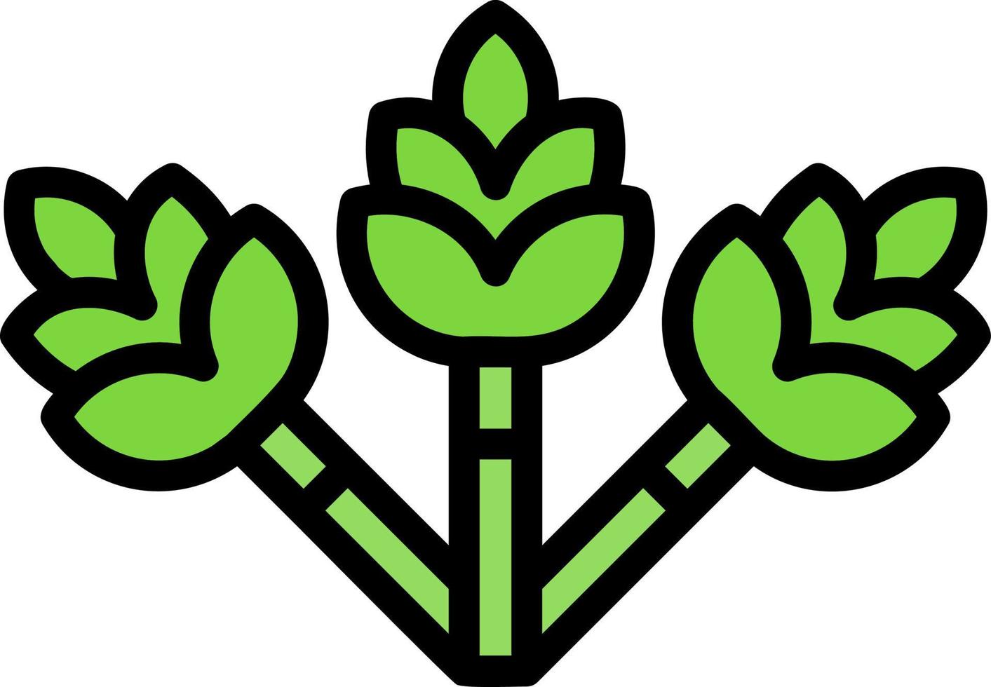 Asparagus Vector Icon Design
