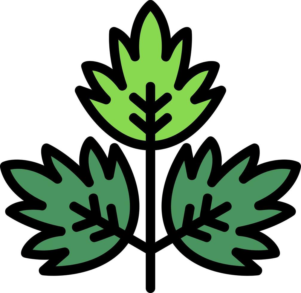 Parsley Vector Icon Design