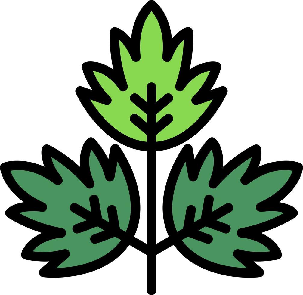 Parsley Vector Icon Design