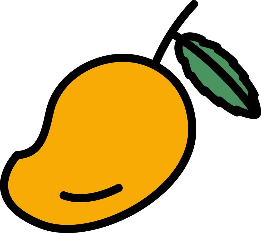 diseño de icono de vector de mango