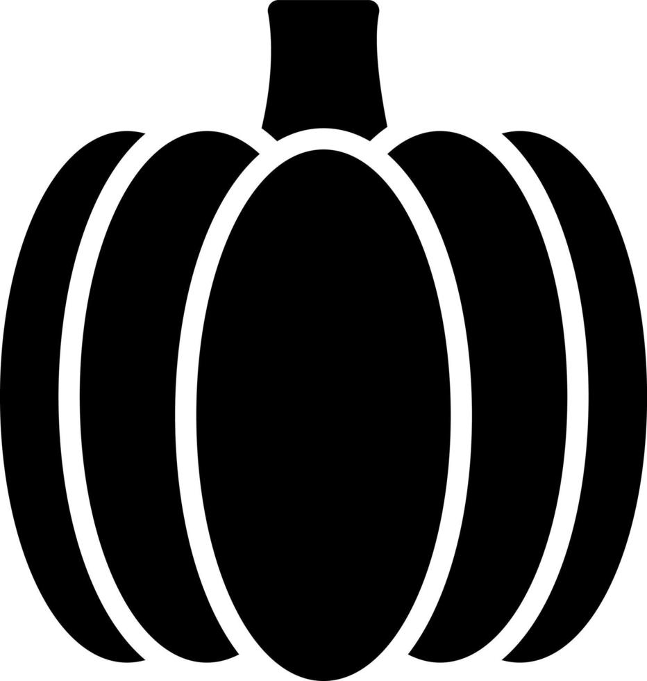 Pumpkin Vector Icon Design