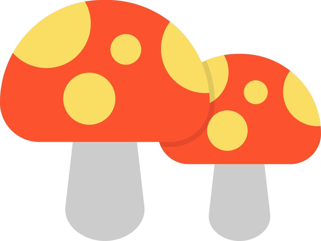 Mushroom Vector Icon Design