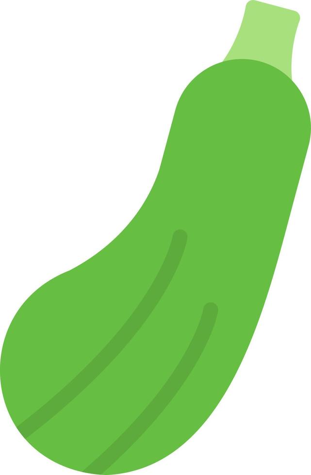 Zucchini Vector Icon Design